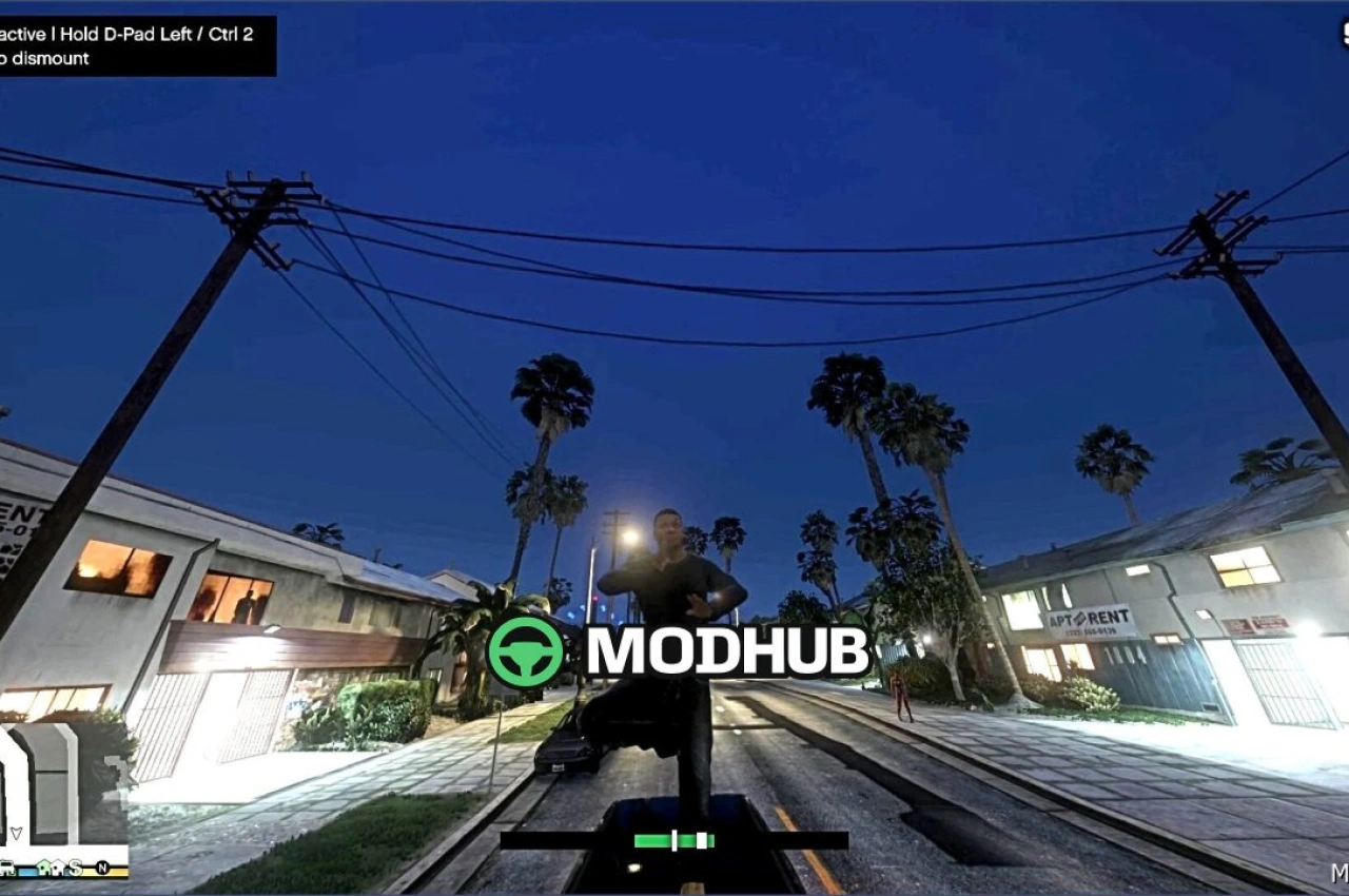 Скрипт Car Yoga для GTA 5