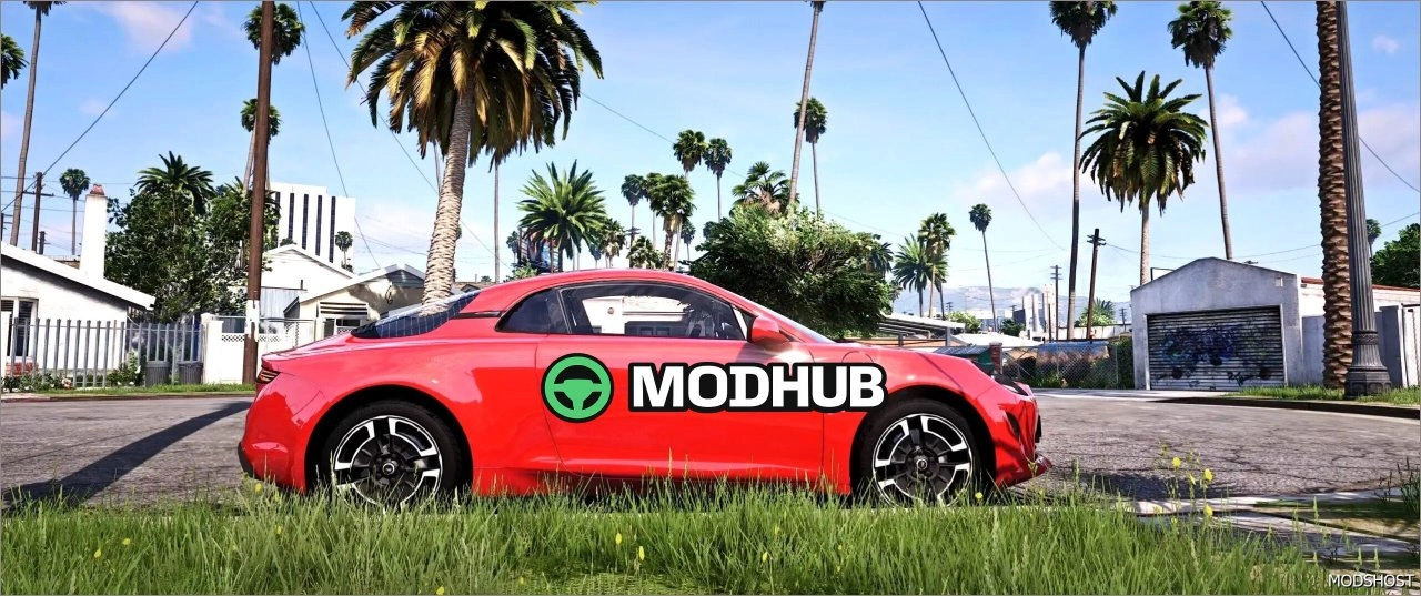 Автомобіль Alpine A110 для GTA 5