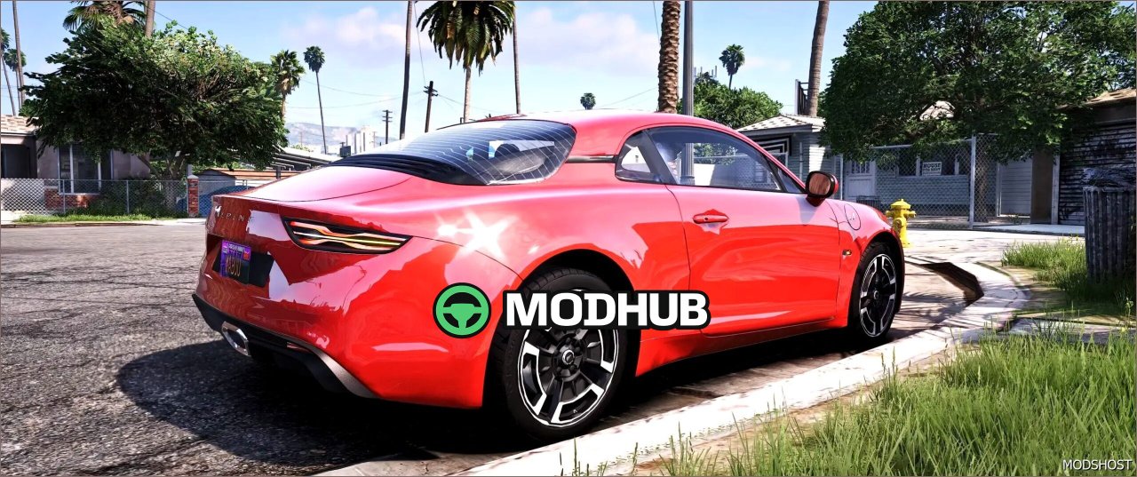 Автомобіль Alpine A110 для GTA 5