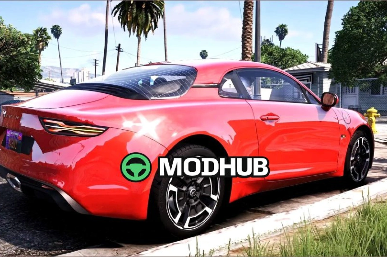 Автомобіль Alpine A110 для GTA 5