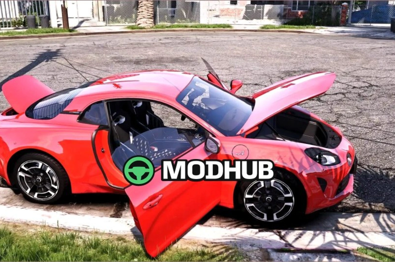 Автомобіль Alpine A110 для GTA 5