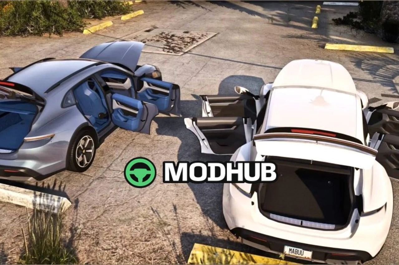 Автомобіль Porsche Taycan 4 для GTA 5