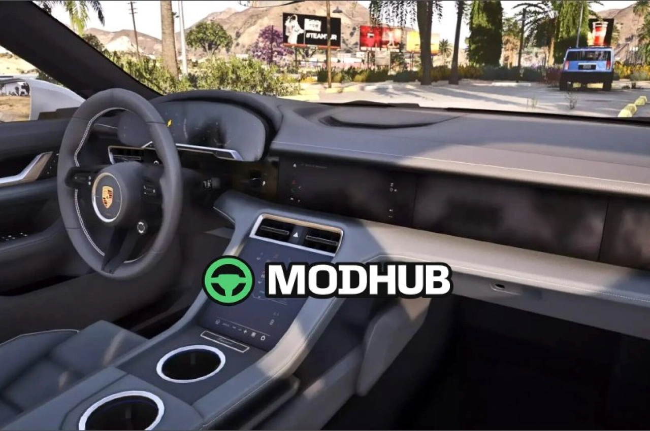 Автомобіль Porsche Taycan 4 для GTA 5