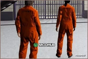 В'язничний костюм MP Male та MP Female для GTA 5