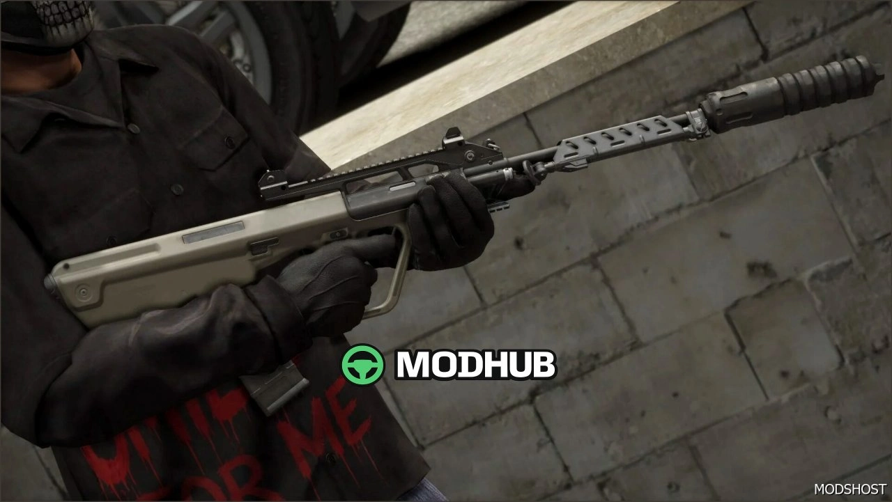 Зброя Steyr AUG Hbar для GTA 5