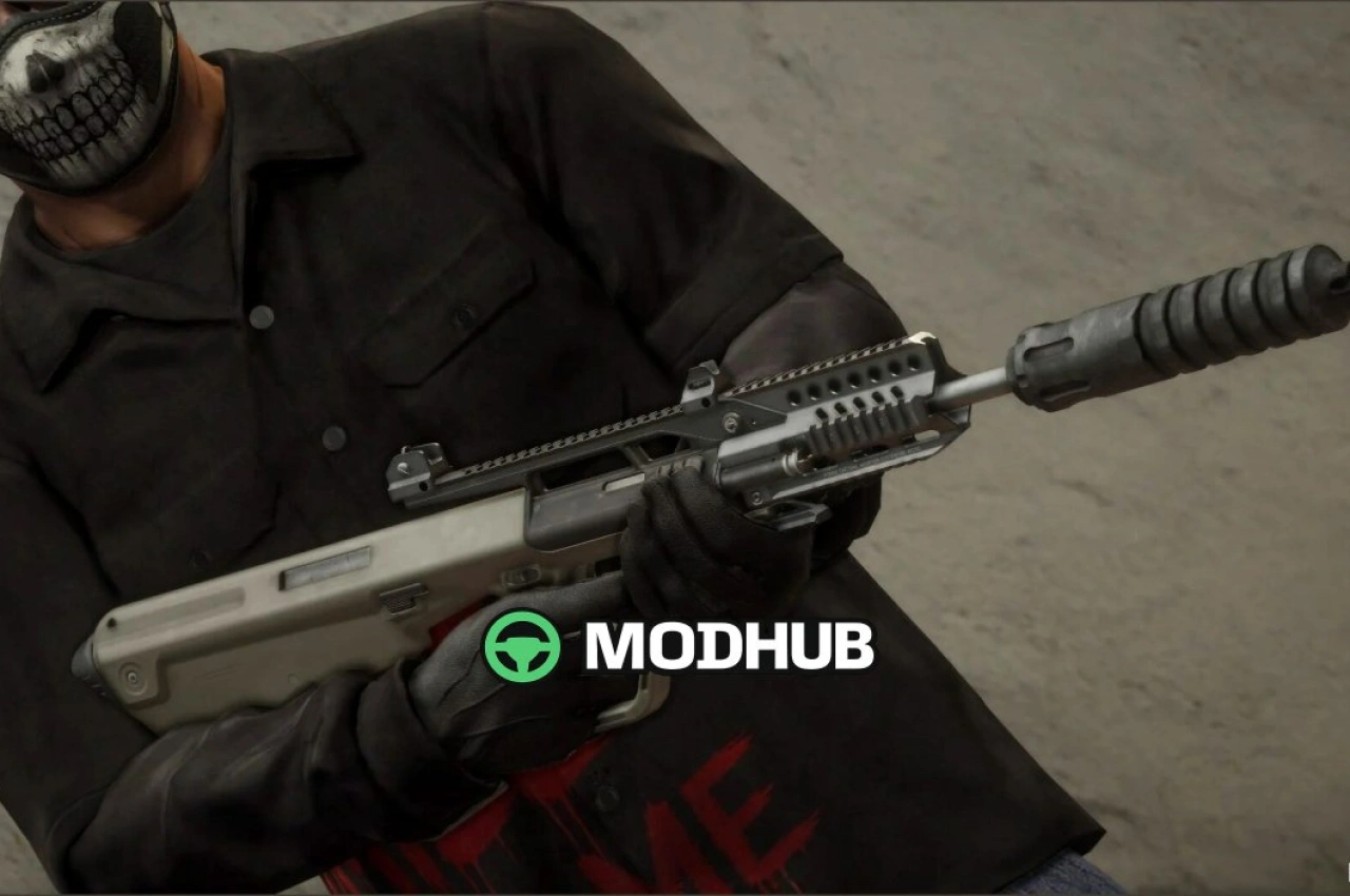 Зброя Steyr AUG Hbar для GTA 5