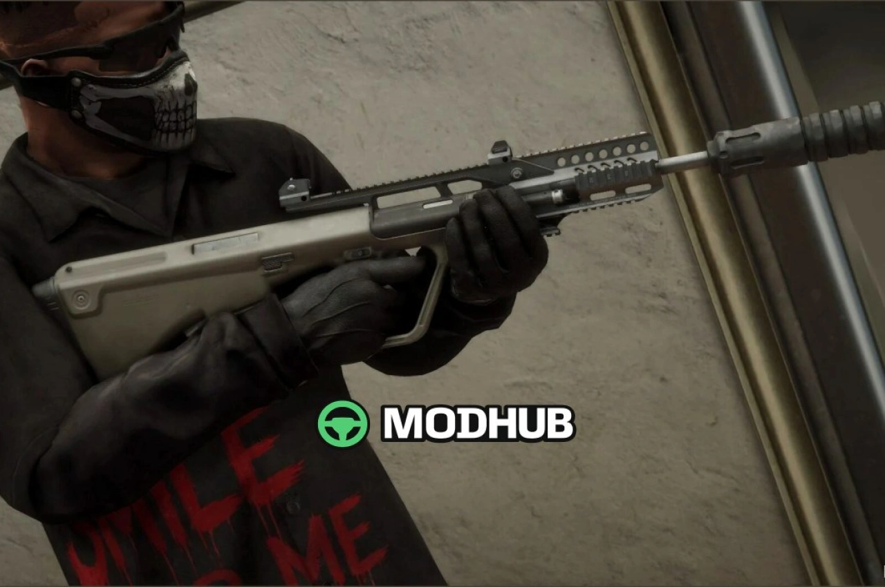 Зброя Steyr AUG Hbar для GTA 5