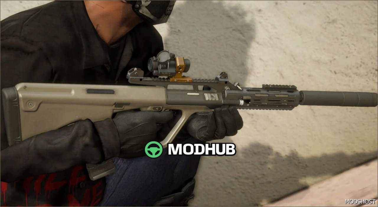 Weapon Steyr AUG Hbar for GTA 5