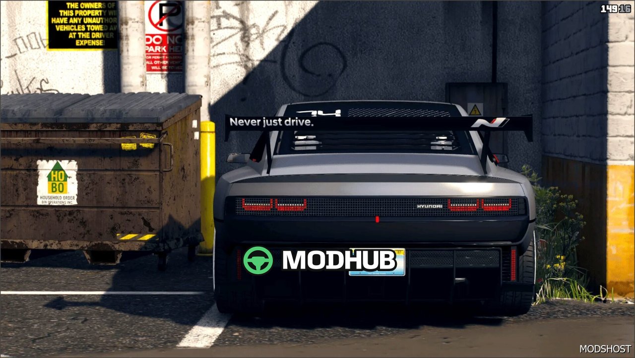 Автомобіль Hyundai N74 Vision для GTA 5