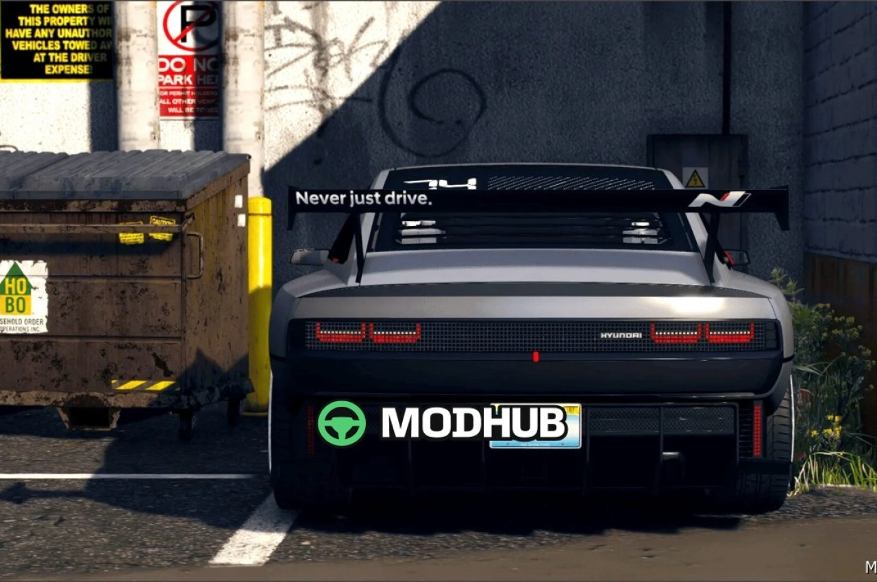 Автомобіль Hyundai N74 Vision для GTA 5