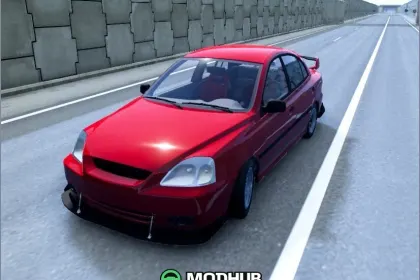 Samochód KIA RIO 2003 do BeamNG.drive