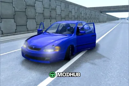 Samochód Mazda 323 Familia (2000-2003) do BeamNG.drive