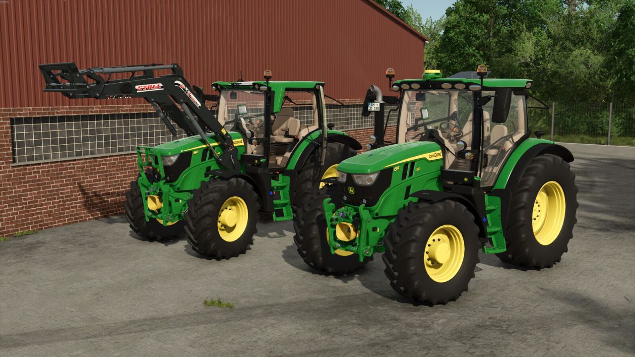 Ефективний Трактор John Deere 6R 110-150 (EU) — Маневрений Помічник для Вашої Ферми