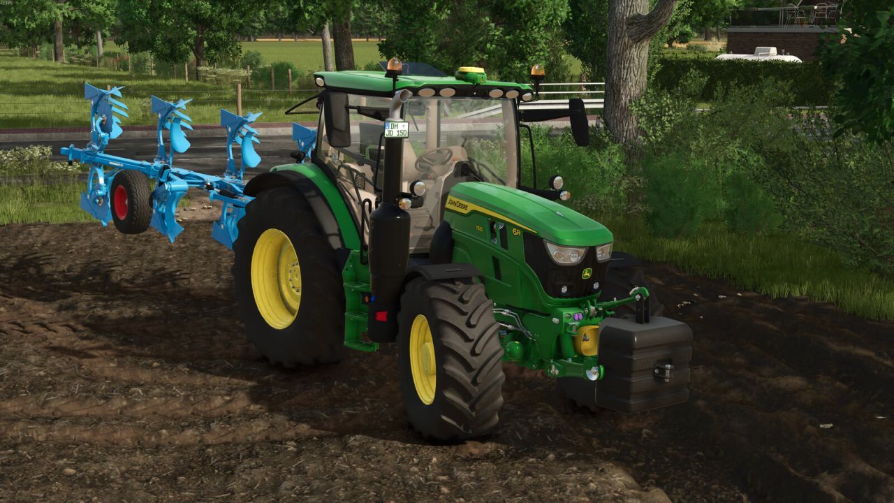 Effizienter Traktor John Deere 6R 110-150 (EU) — Wendiger Helfer für Ihren Bauernhof