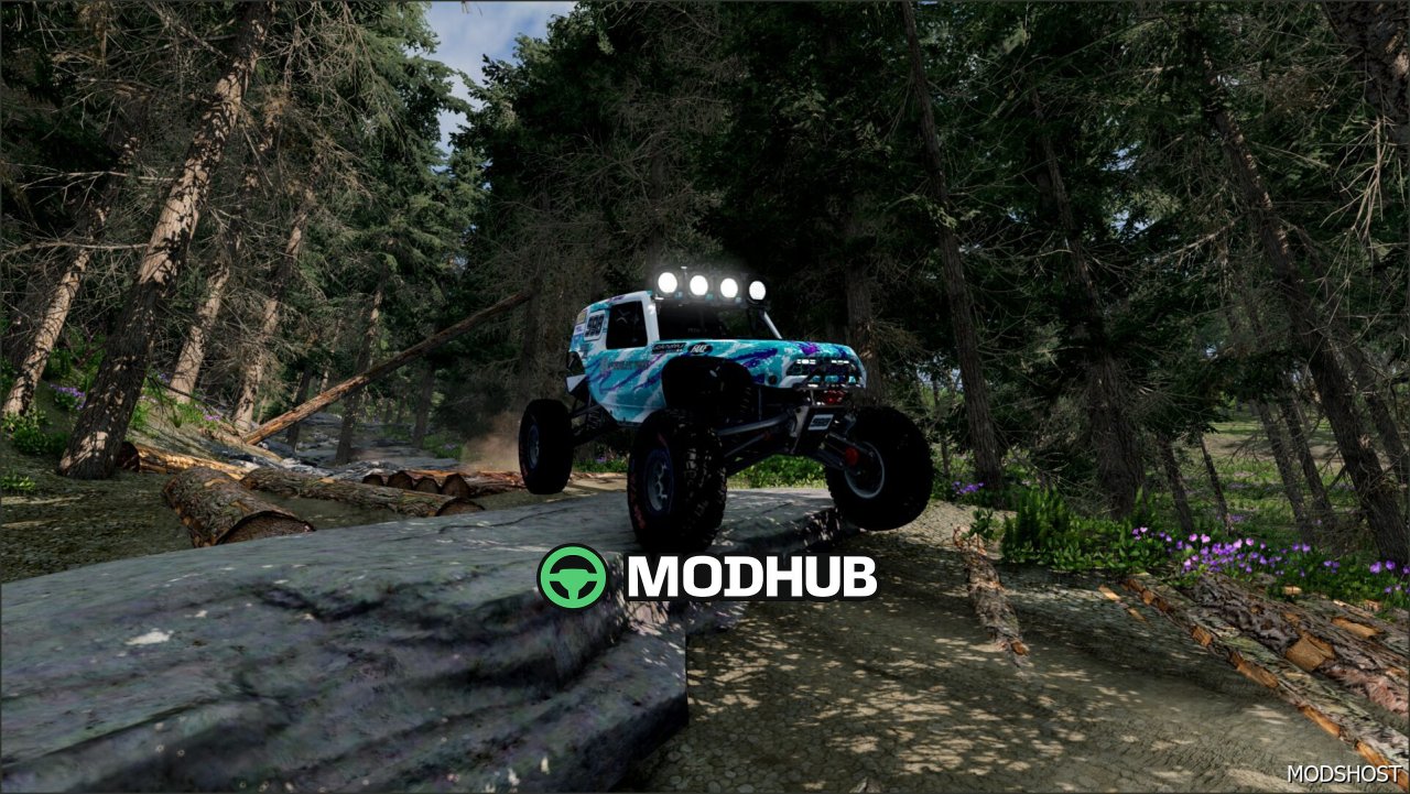 Black Hills Battle Ultra 4 Karte für BeamNG.drive