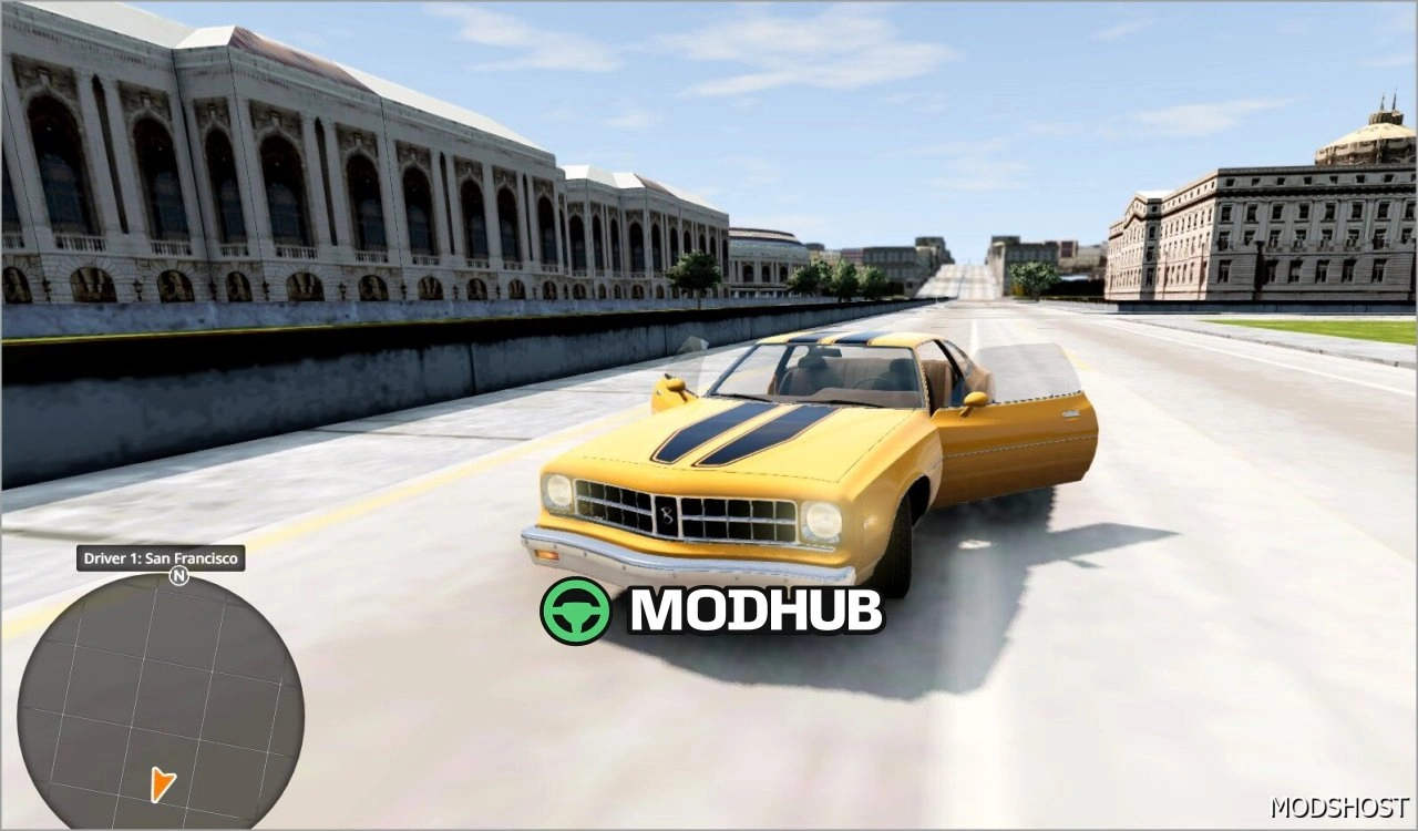 Карта Сан-Франциско для BeamNG.drive