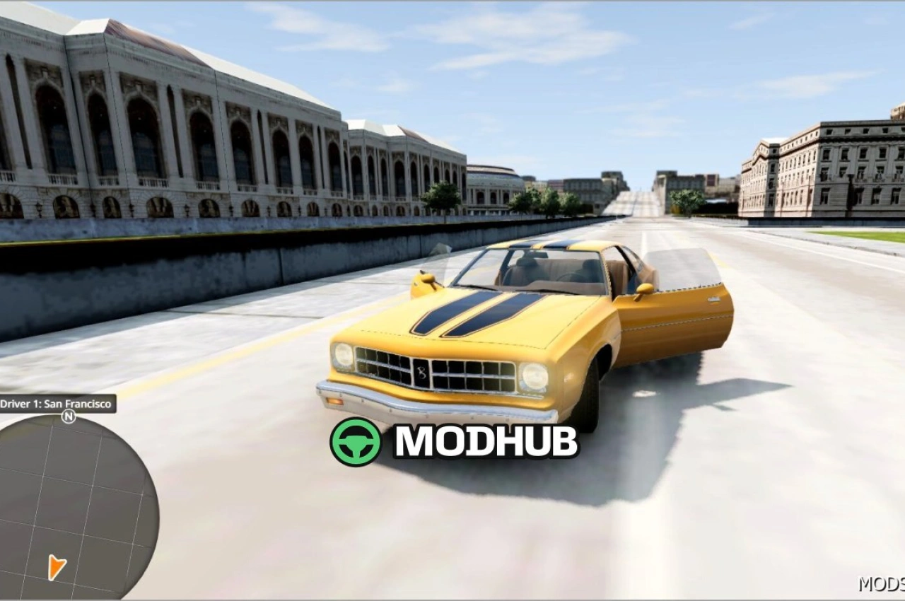 Карта Сан-Франциско для BeamNG.drive