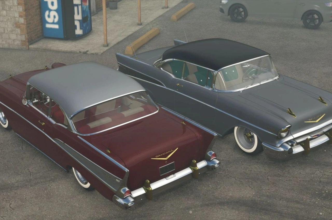 Автомобіль Chevrolet Bel Air 1957 для Farming Simulator 25