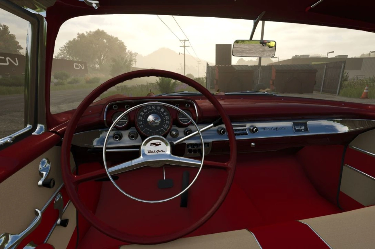 Автомобіль Chevrolet Bel Air 1957 для Farming Simulator 25