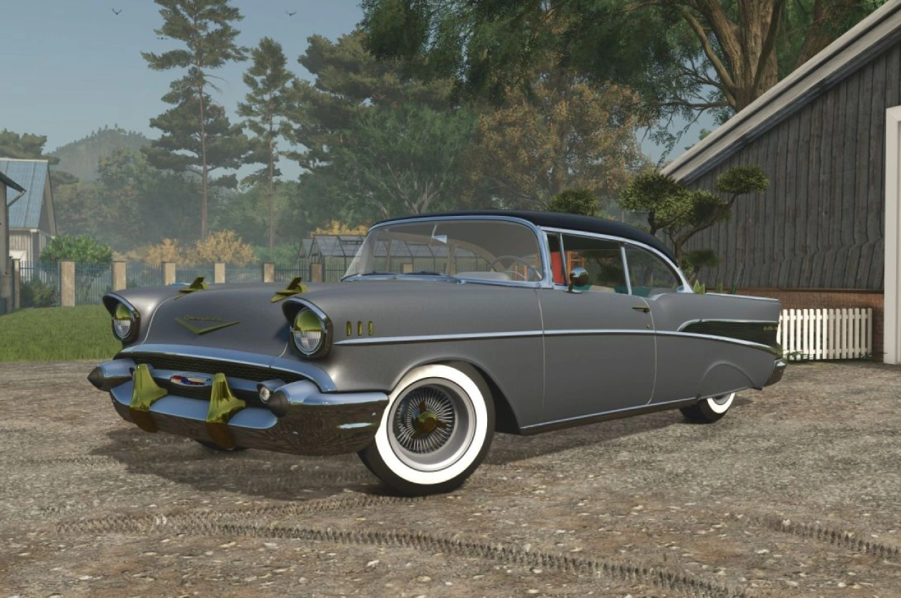 Автомобіль Chevrolet Bel Air 1957 для Farming Simulator 25