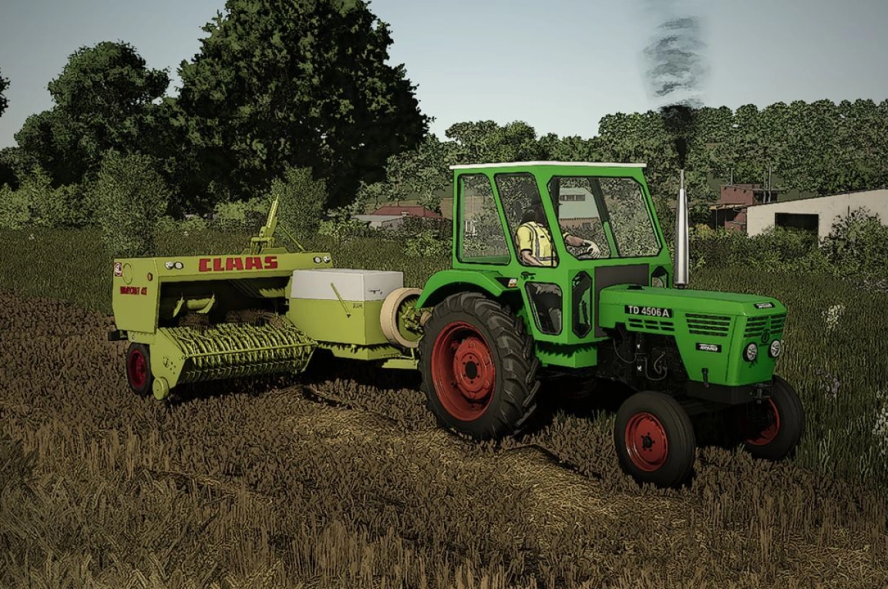 Пак балер Claas/Deutz для Farming Simulator 25
