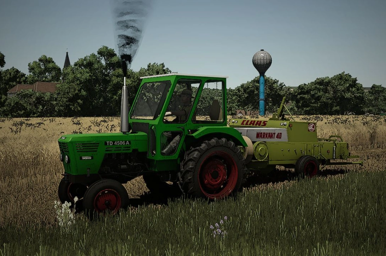 Пак балер Claas/Deutz для Farming Simulator 25