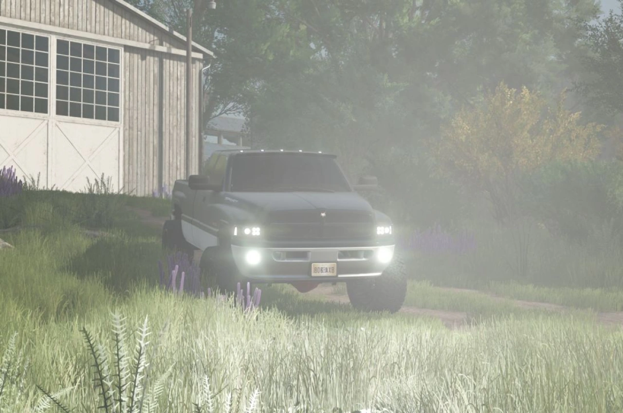 Пікап Dodge Ram 2500 1999 року для Farming Simulator 25