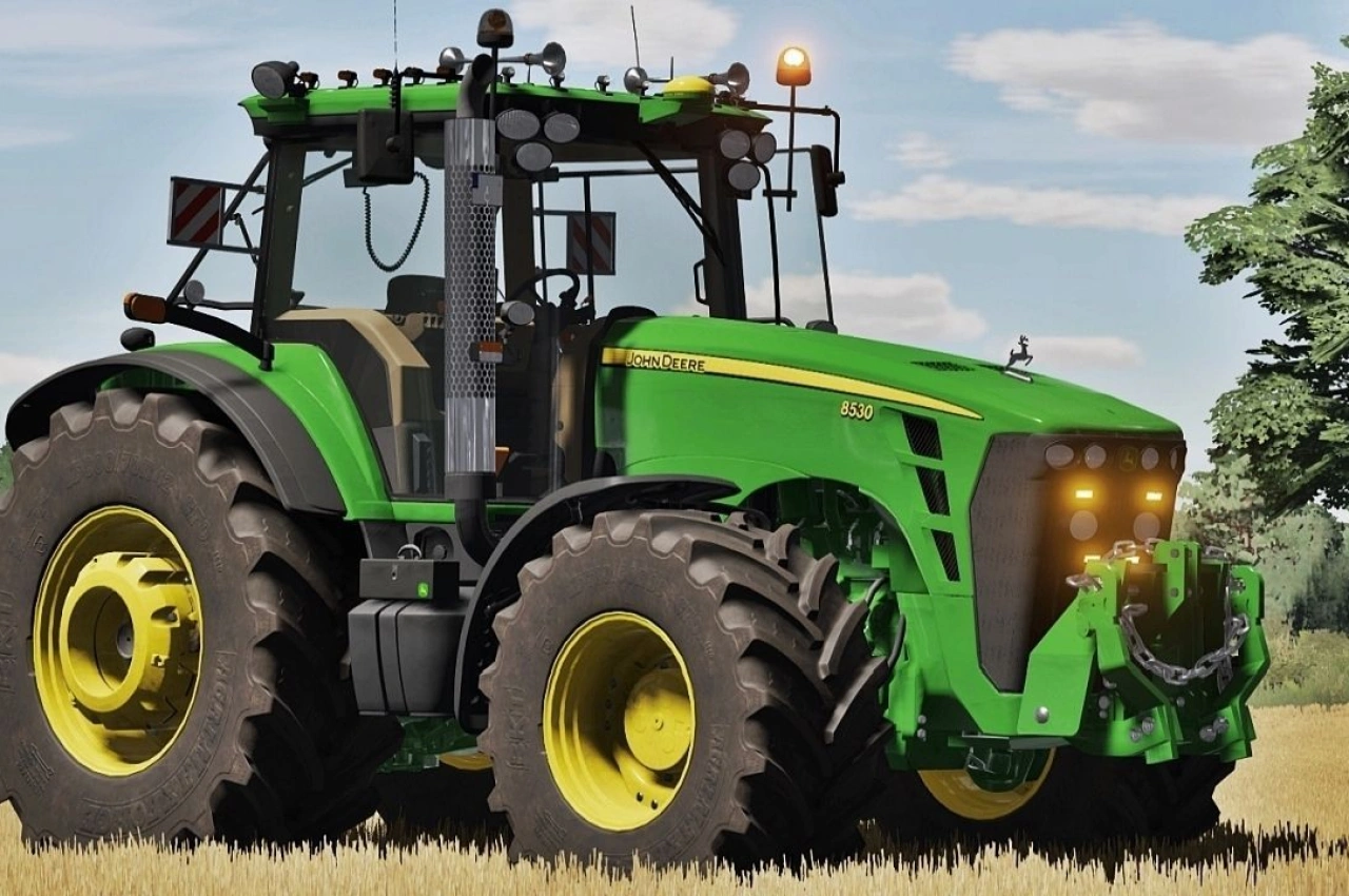 Трактор John Deere 8030 Series (IC) для Farming Simulator 25