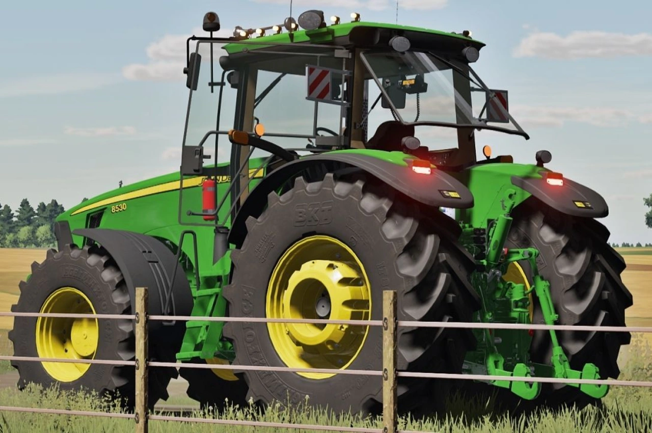 Трактор John Deere 8030 Series (IC) для Farming Simulator 25