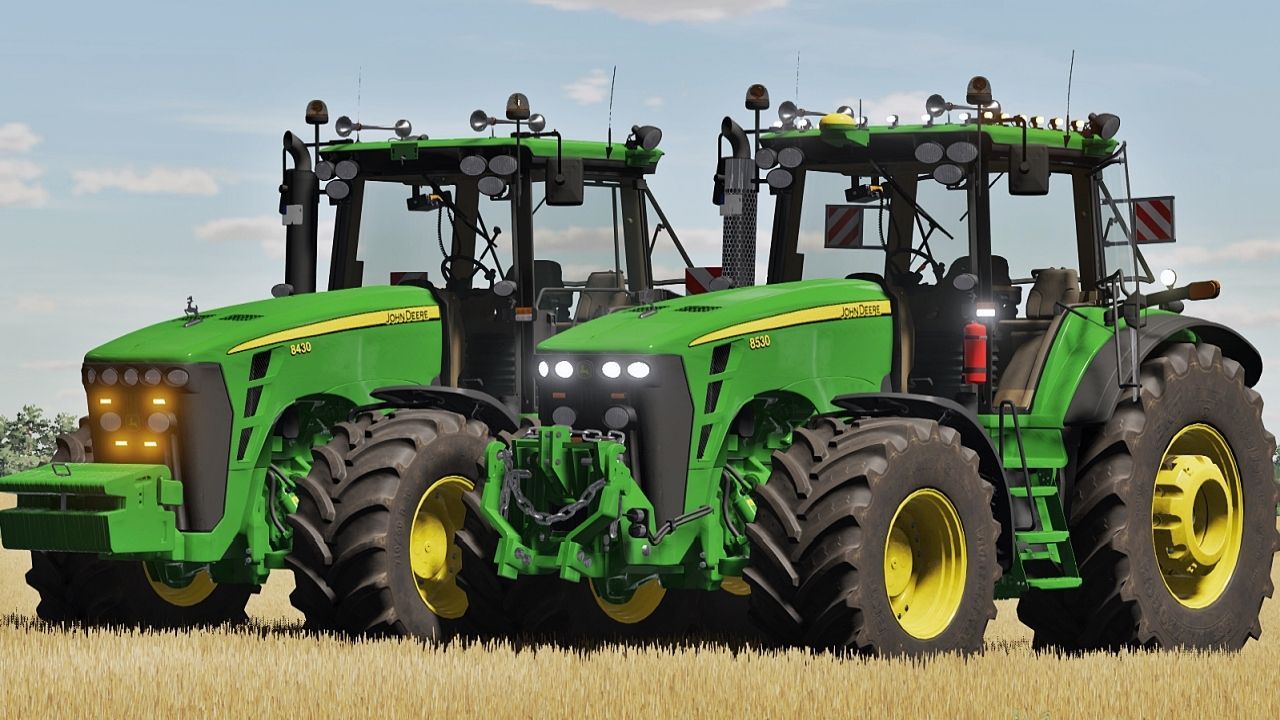 Traktor John Deere 8030 Series (IC) do Farming Simulator 25