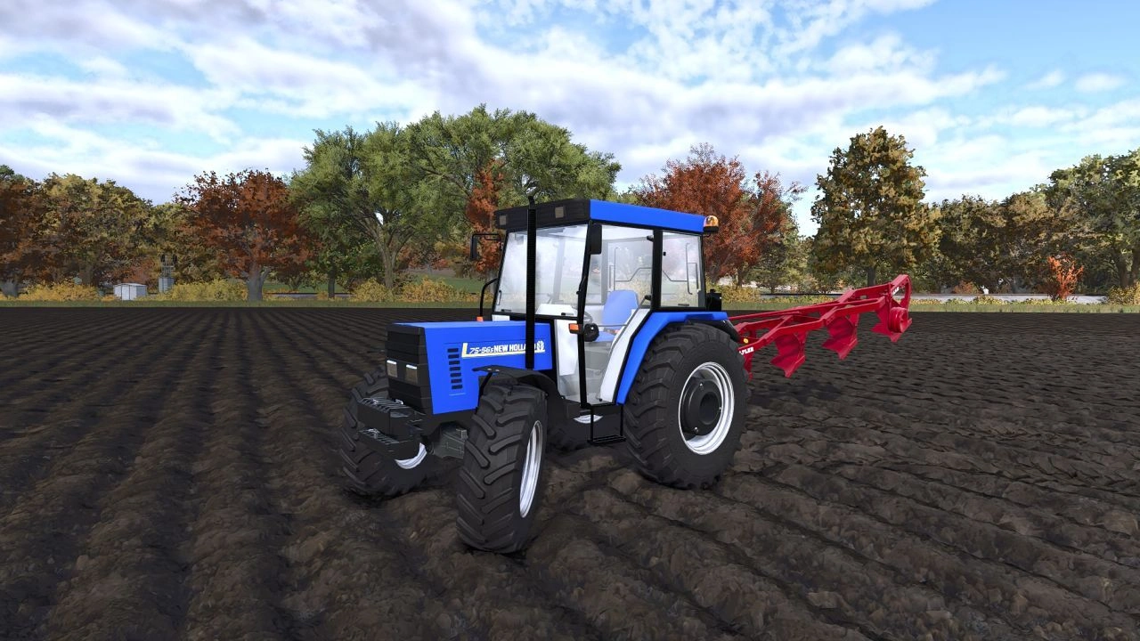 Трактор New Holland 75-56 для Farming Simulator 25