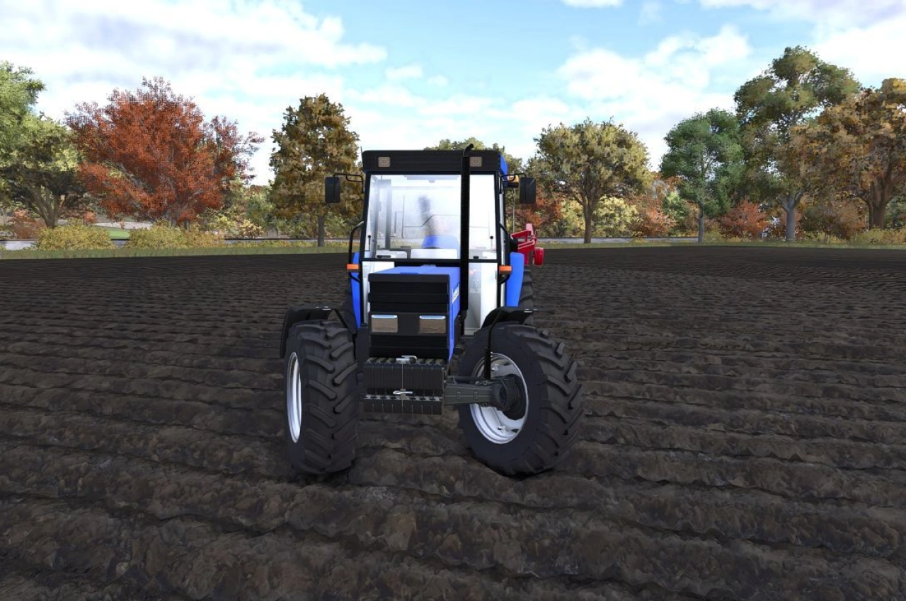 Трактор New Holland 75-56 для Farming Simulator 25