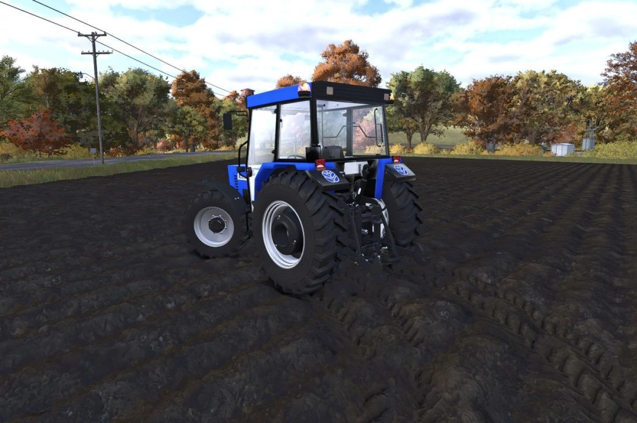 Трактор New Holland 75-56 для Farming Simulator 25