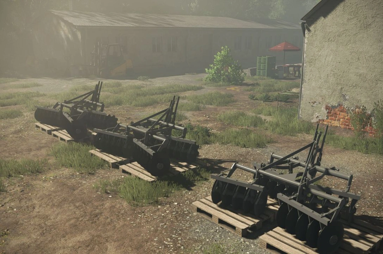 Дискова борона Lemind Leskovac Tanjirace Pack для Farming Simulator 25