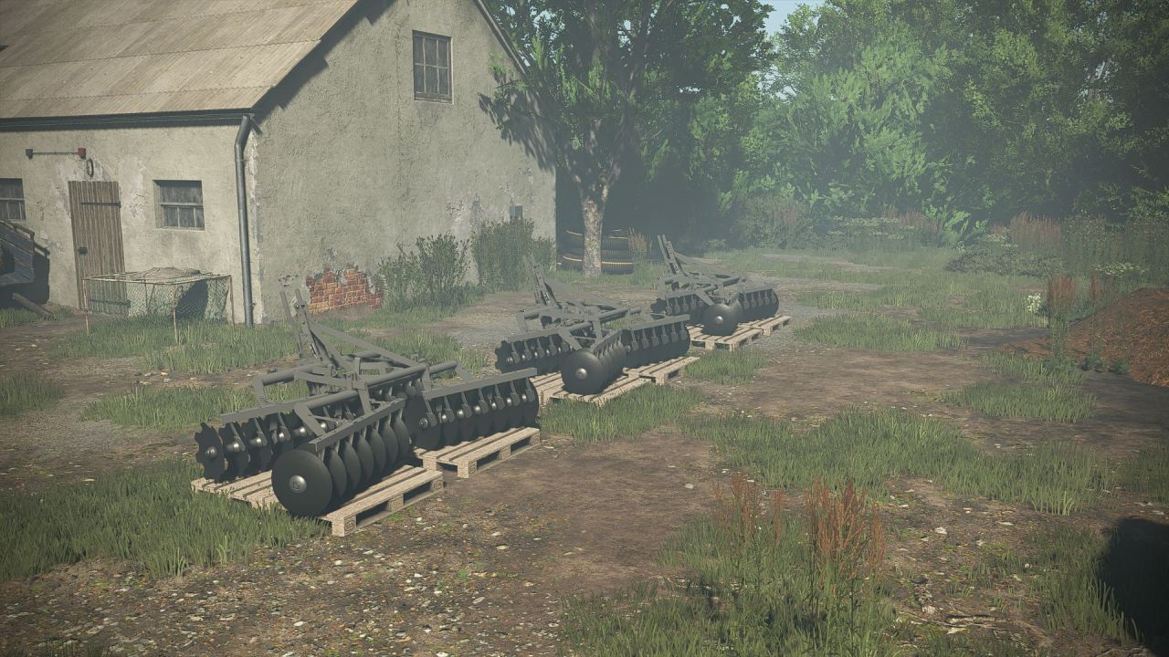 Дискова борона Lemind Leskovac Tanjirace Pack для Farming Simulator 25