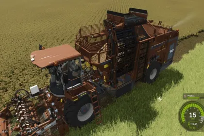 Потужний Комбайн Ropa Panther 2 Pack — Збирання Коренеплодів та Овочів у FS25 — 4