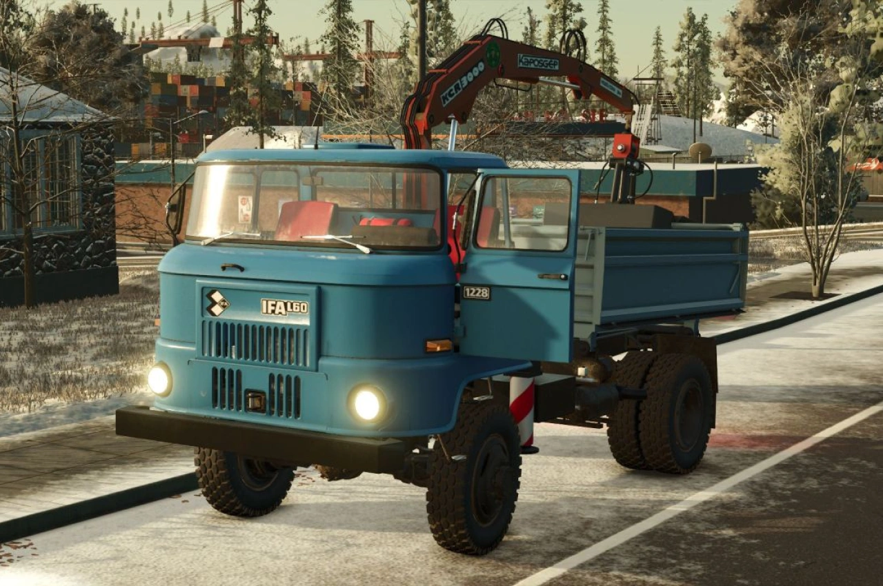 Трактор IFA L60 Short + KCR для Farming Simulator 25