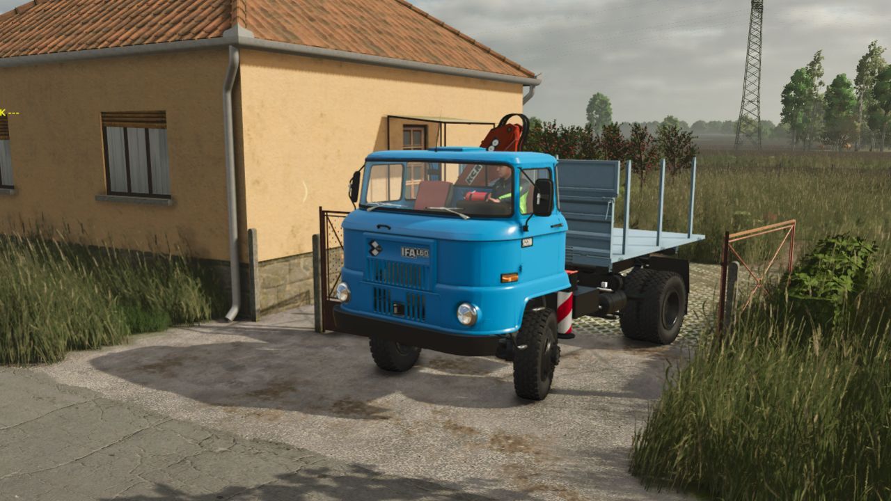 Трактор IFA L60 Short + KCR для Farming Simulator 25