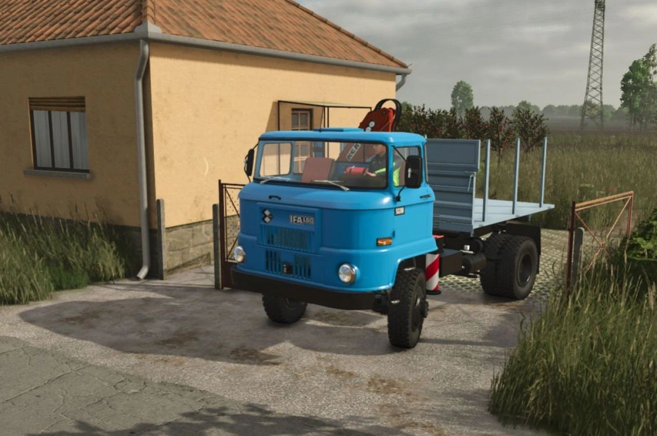 Трактор IFA L60 Short + KCR для Farming Simulator 25