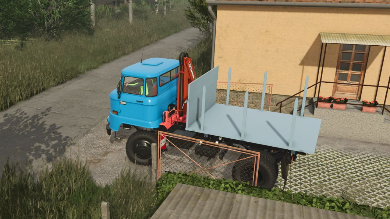 Трактор IFA L60 Short + KCR для Farming Simulator 25