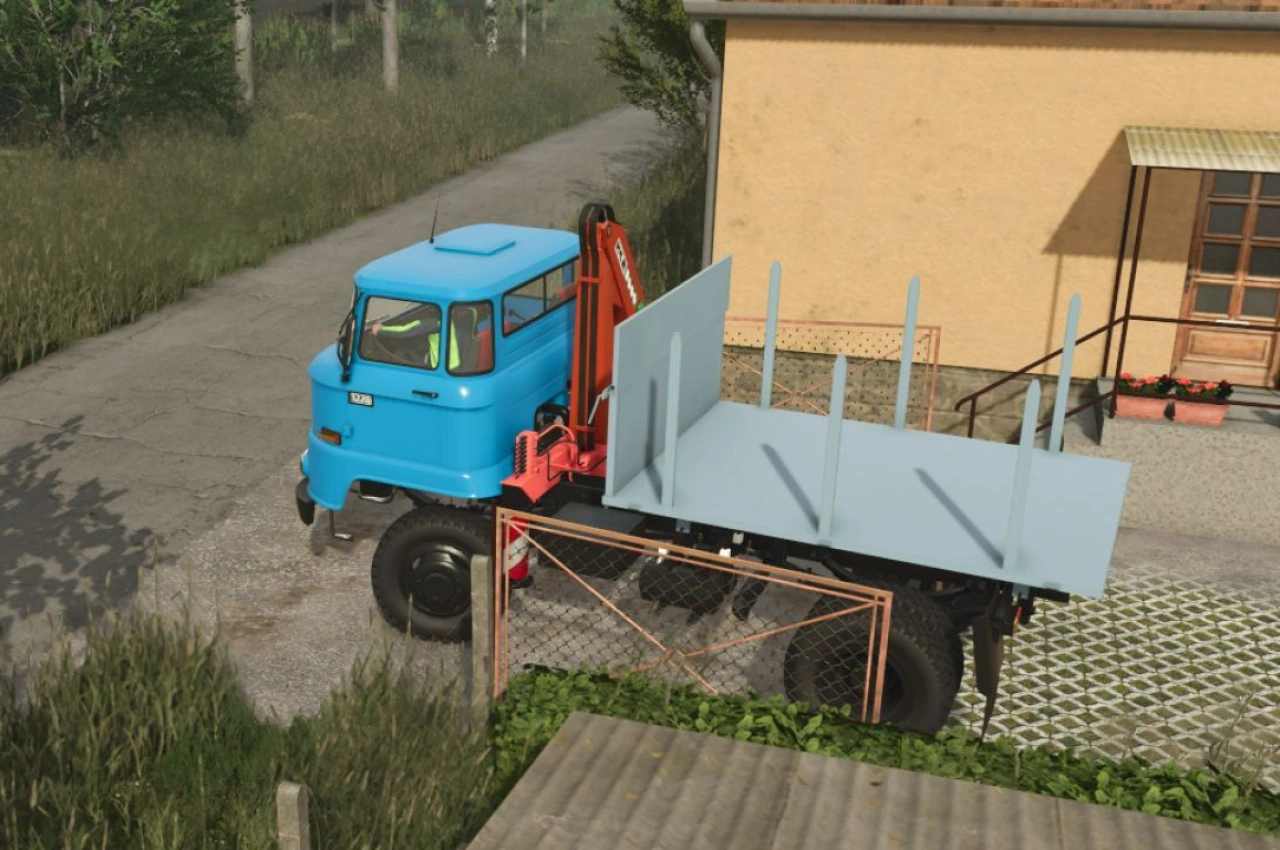 Трактор IFA L60 Short + KCR для Farming Simulator 25