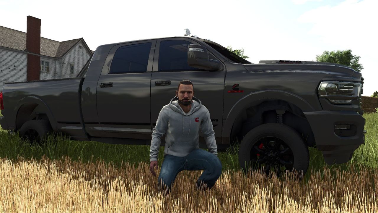 Худі Cummins для Farming Simulator 25