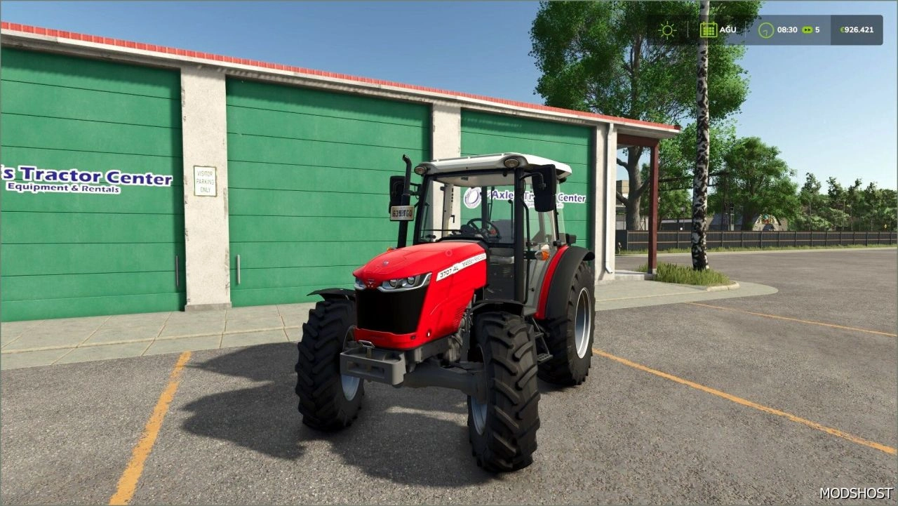 Трактор Massey Ferguson 3700 AL V1.1 для Farming Simulator 25