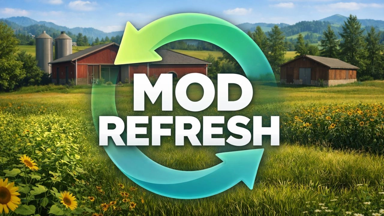 Скрипт Mod Folder Refresh для Farming Simulator 25