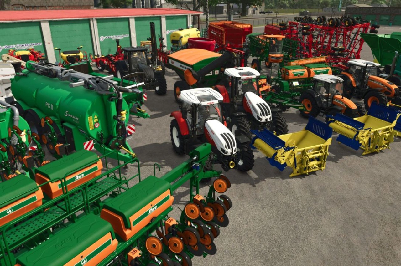 Пакет техніки та автомобілів (S-Z) для Farming Simulator 25