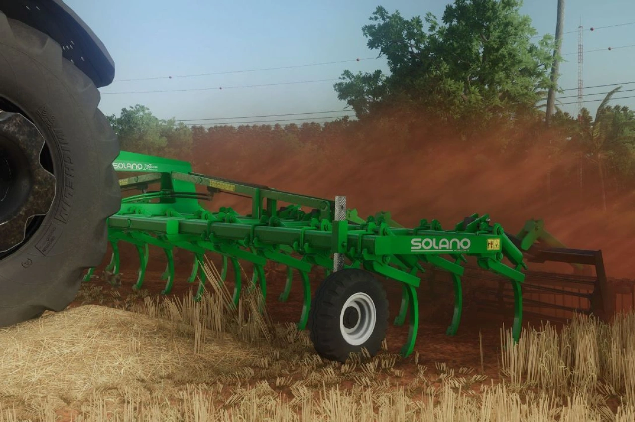 Культиватор Solano Horizonte CV29PH-13 для Farming Simulator 25