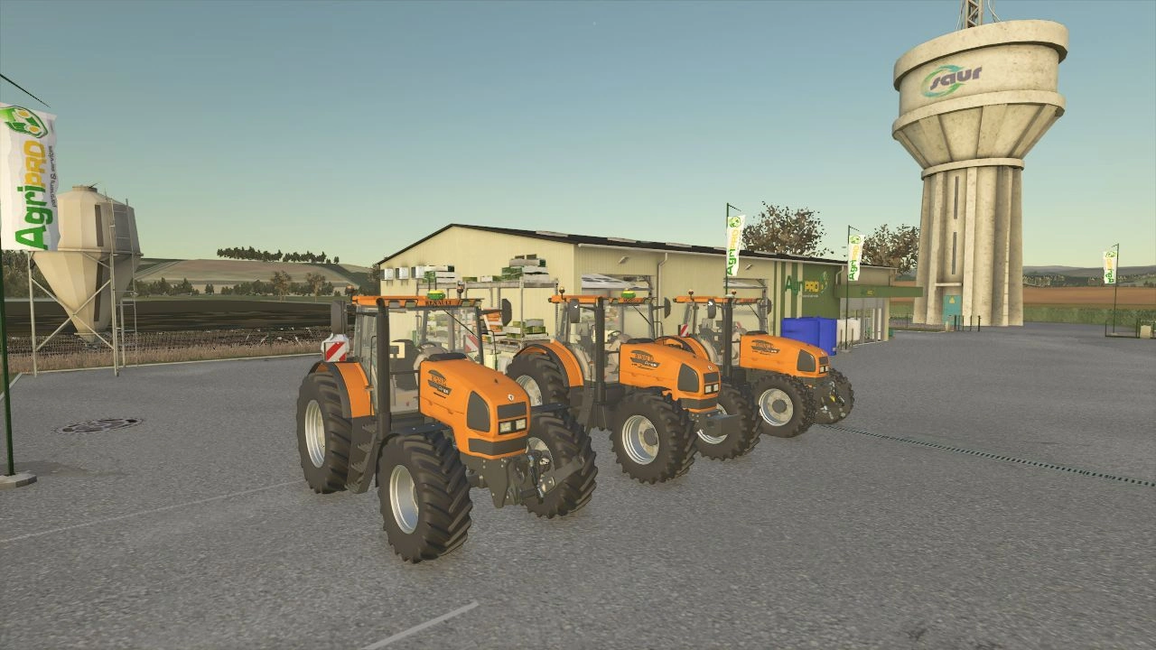 Трактор Renault Ares 700/800 для Farming Simulator 25