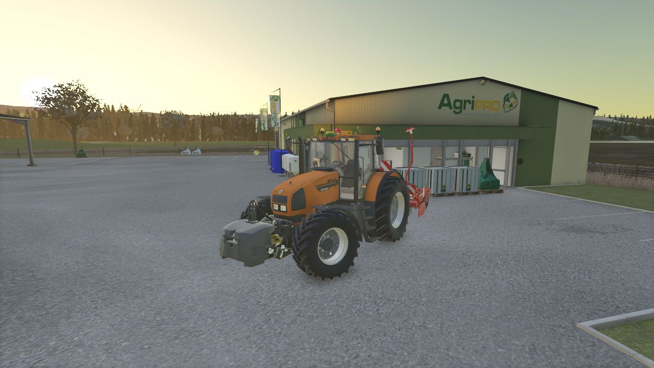 Трактор Renault Ares 700/800 для Farming Simulator 25