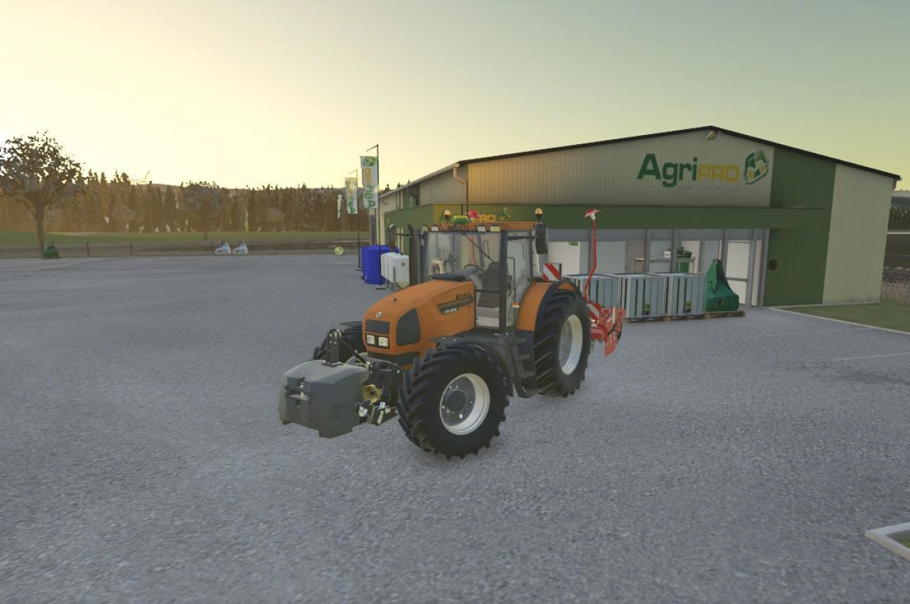 Трактор Renault Ares 700/800 для Farming Simulator 25