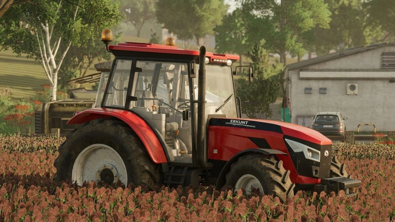 Трактор Erkunt Kuvvet 130 для Farming Simulator 25